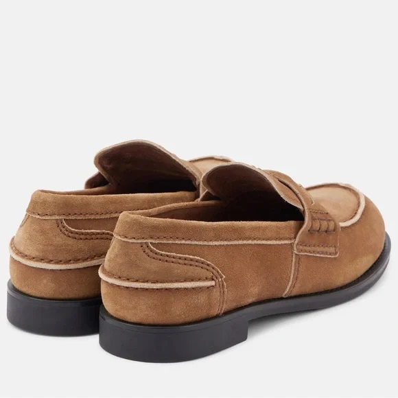 NEVER WORN Miu Miu Faded Suede Loafers - Picture 2 of 3